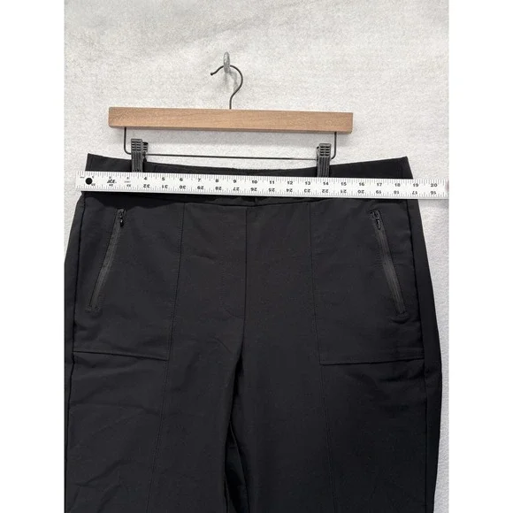 Lane Bryant Jogger Pants Womens 16 Black Tapered Zip Pocket Stretch Casual NWT - Picture 7 of 11